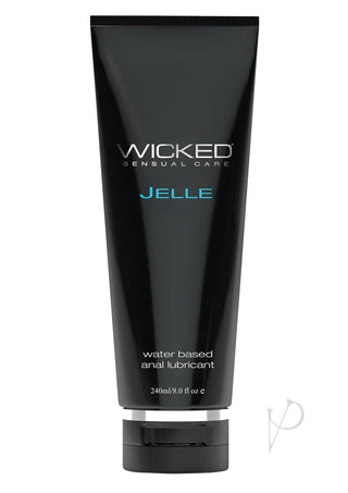 Wicked Jelle Water Based Anal Lubricant - 8oz