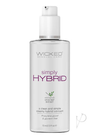 Wicked Simply Hybrid Lubricant with Olive Leaf Extract - 2.3oz