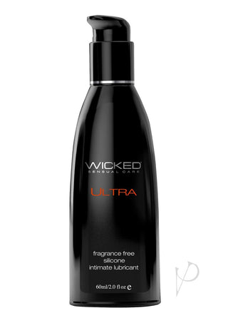 Wicked Ultra Silicone Lubricant Unscented - 2oz